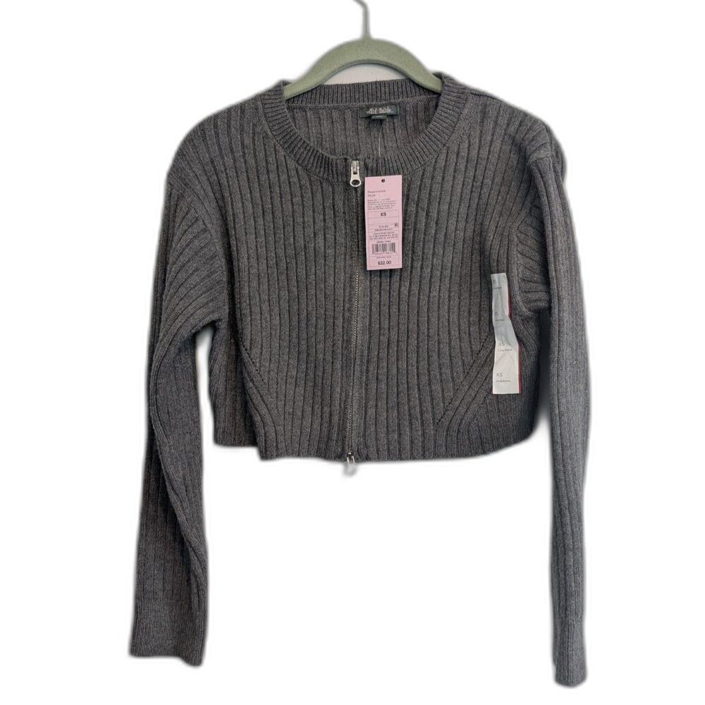Women's Wild Fable Dark Gray Sweater Size XS NWT